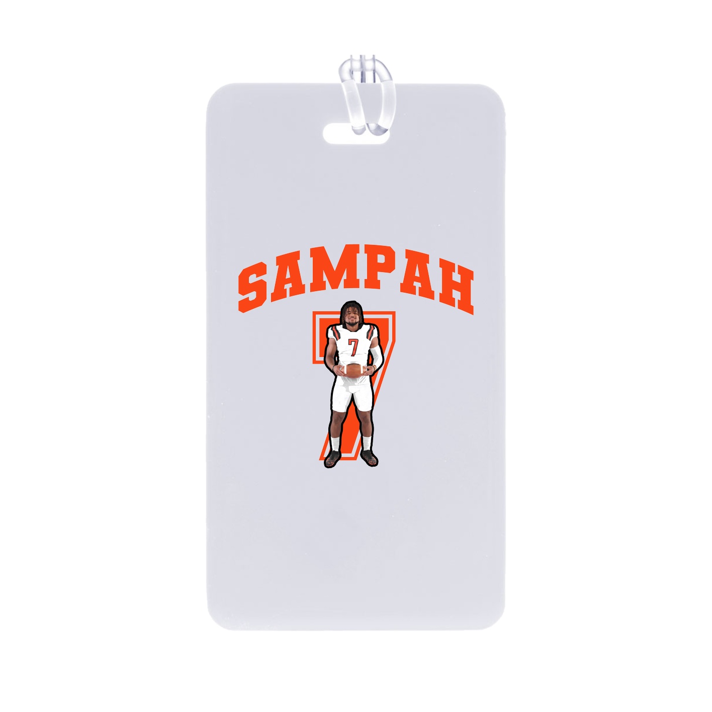 Bag Tag — Number in Classic