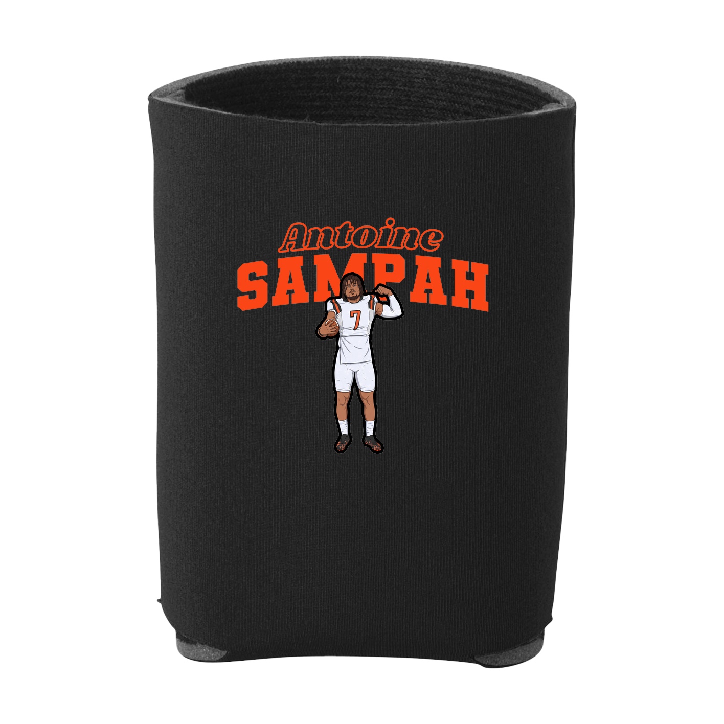 Can Holder — Name Arch in Black