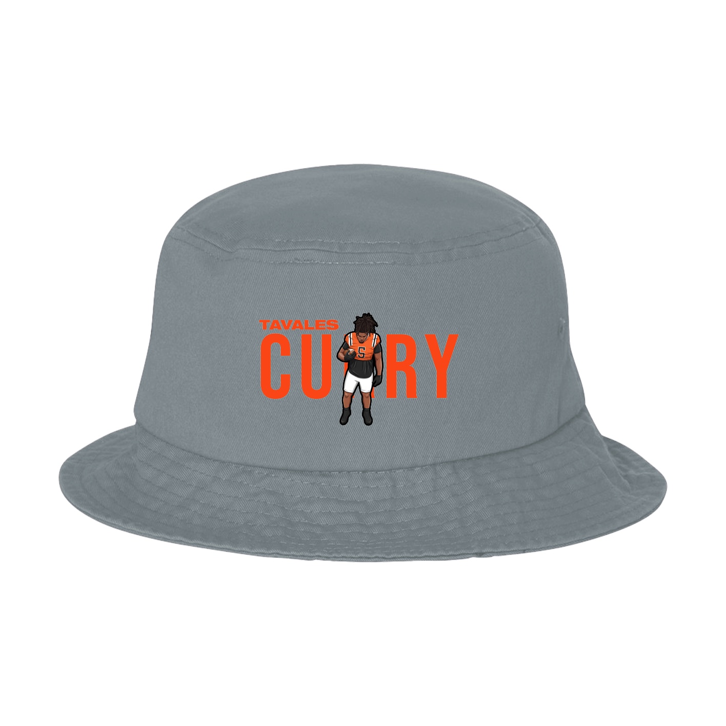Bucket Cap — Player Name in Grey