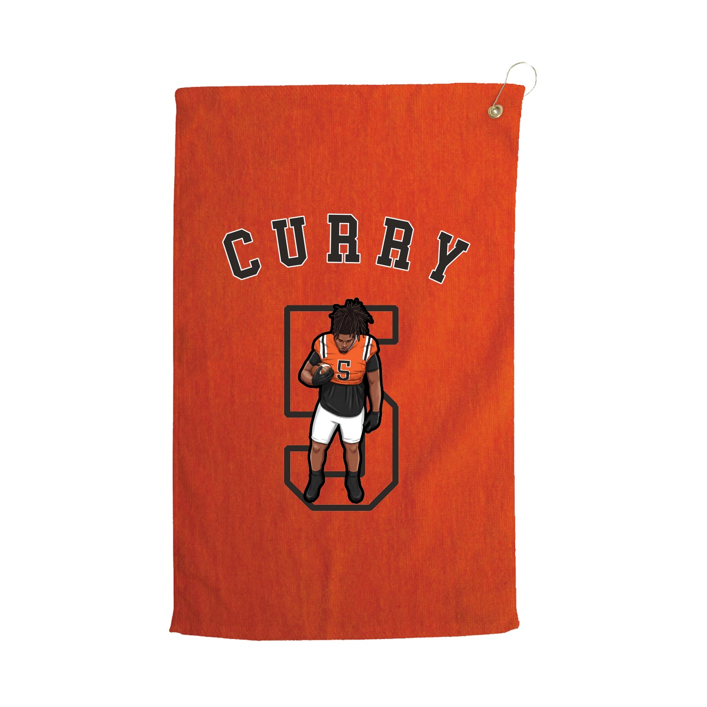Golf Towel — Shirsey Arch in Orange