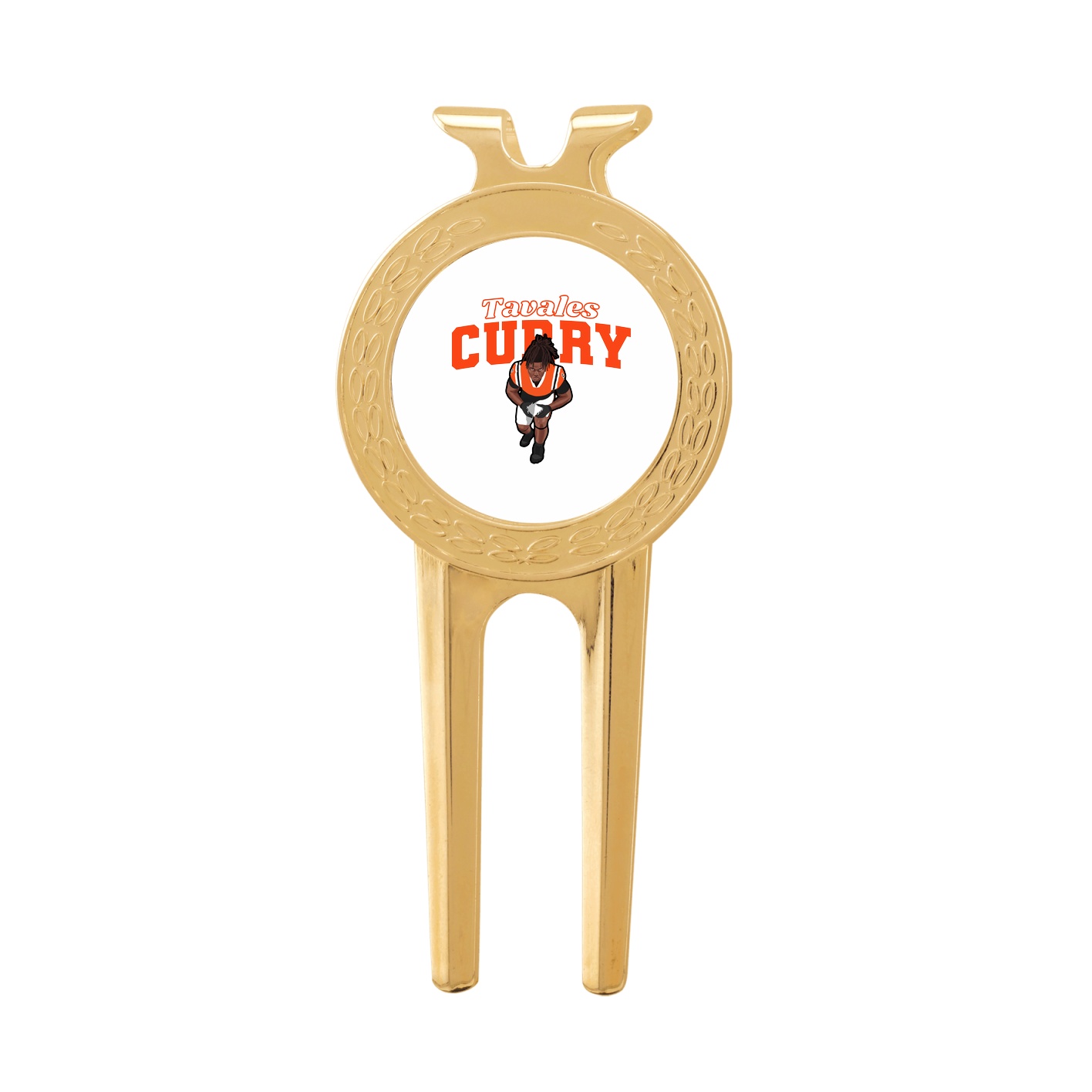 Divot Tool with Ball Marker — Name Arch in Classic