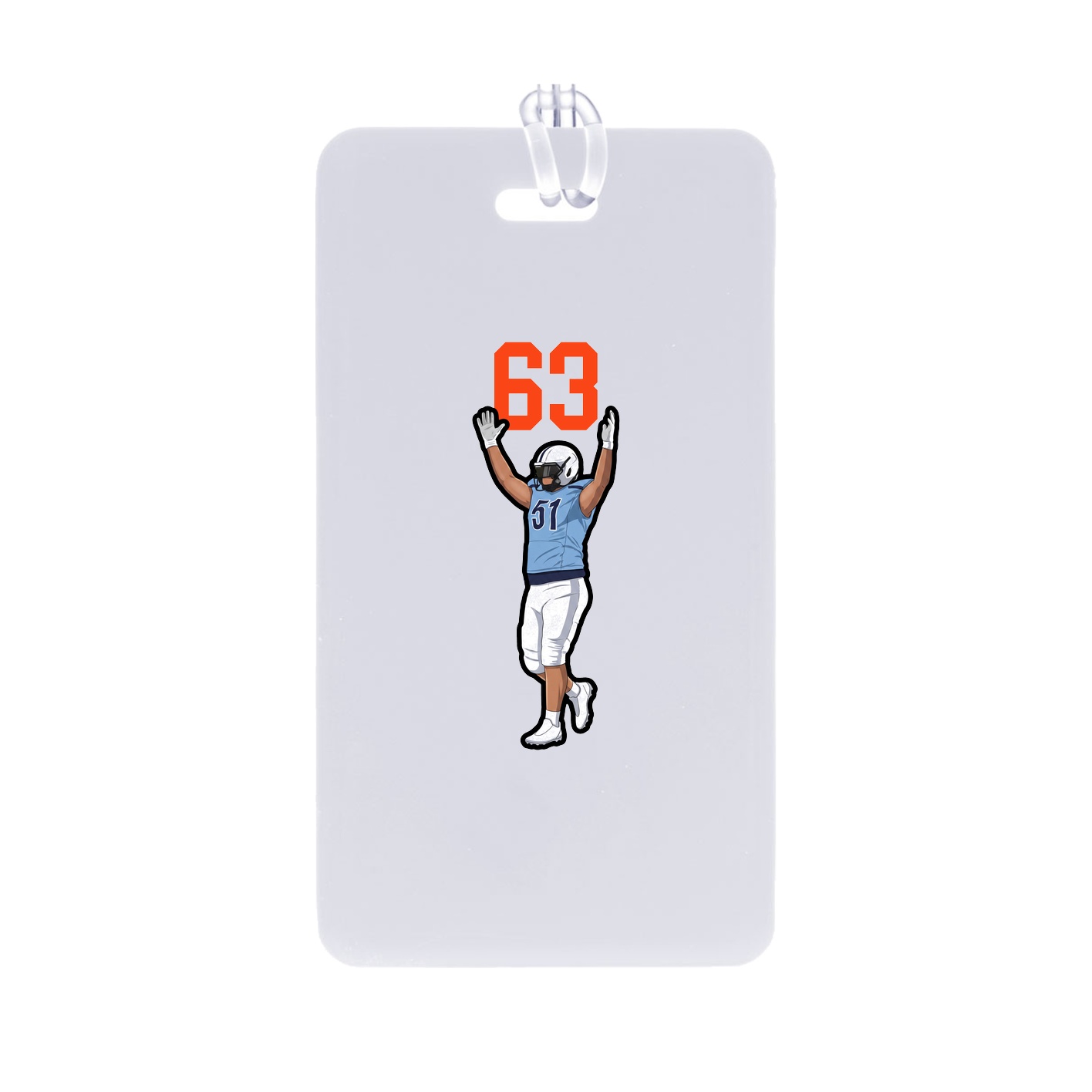 Bag Tag — Number Top in Classic