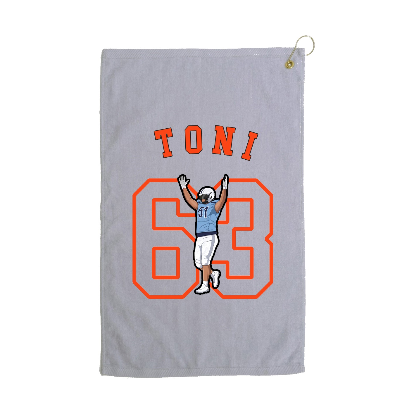 Golf Towel — Shirsey Arch in Grey