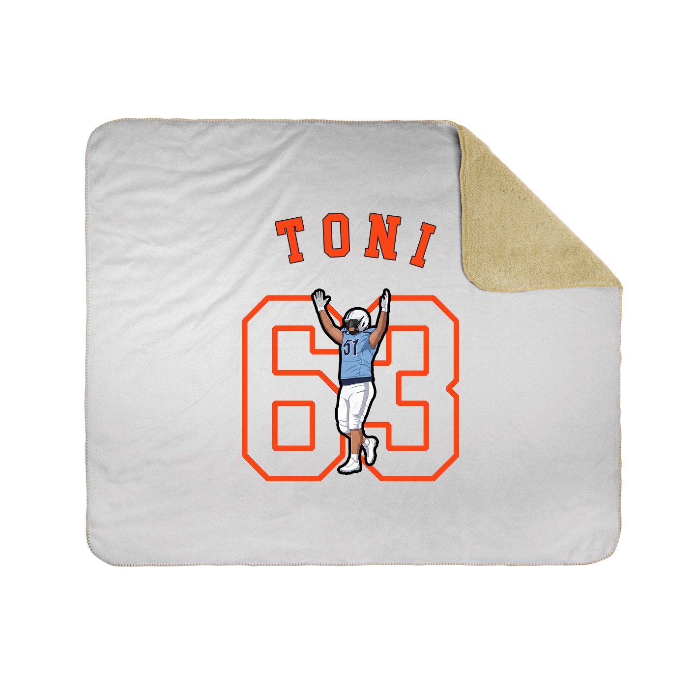 Throw Blanket — Shirsey Arch in White