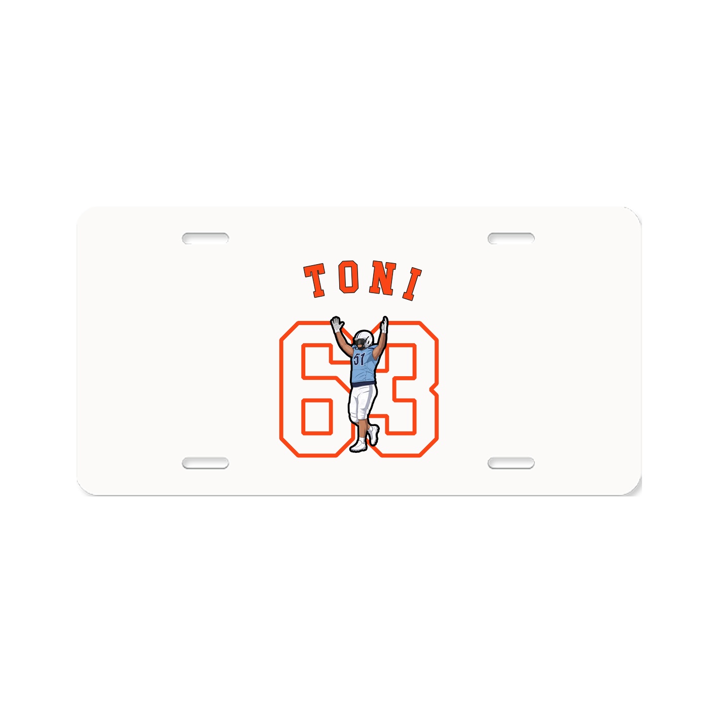 License Plate — Shirsey Arch in Classic