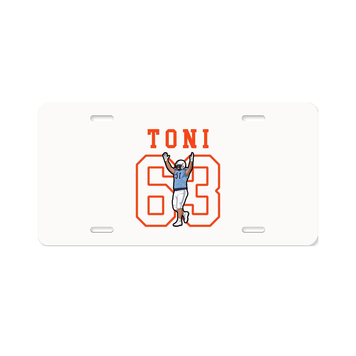License Plate — Shirsey in Classic