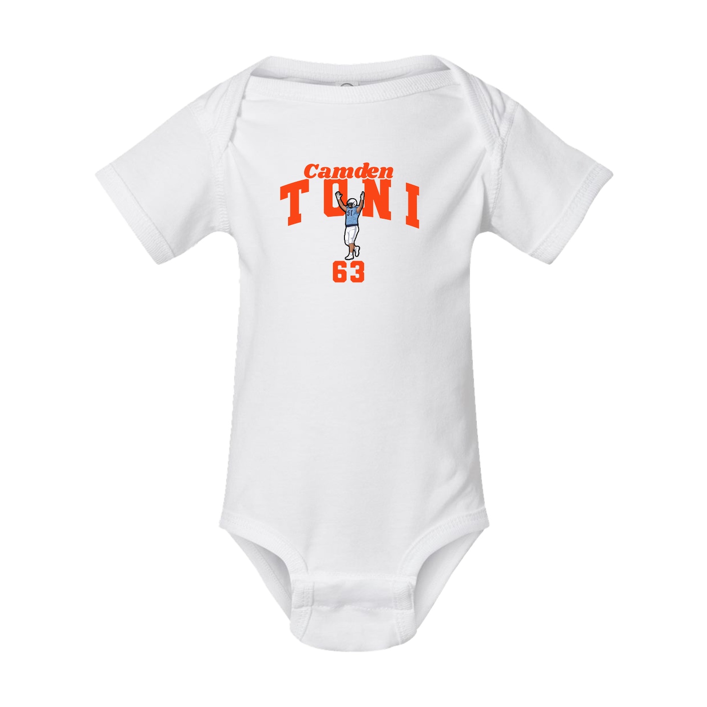 Baby Onesie — Signature Arch in White