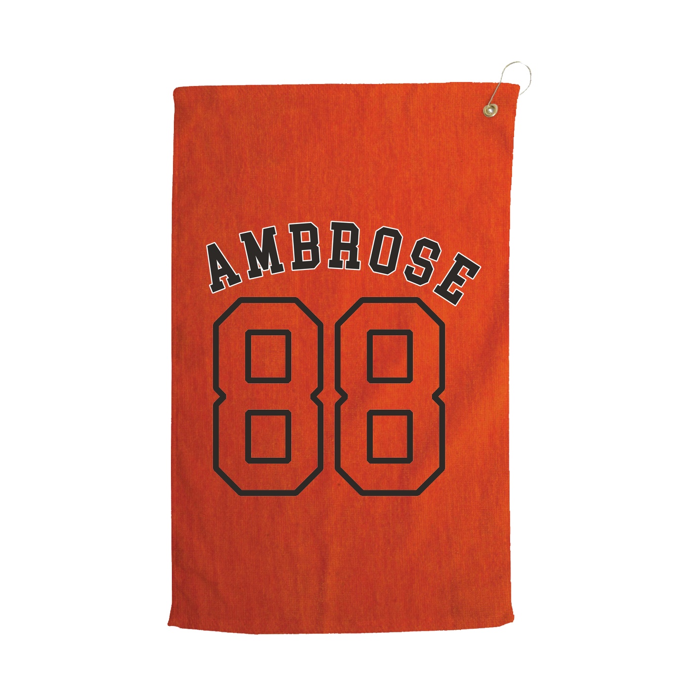 Golf Towel — Shirsey Arch in Orange