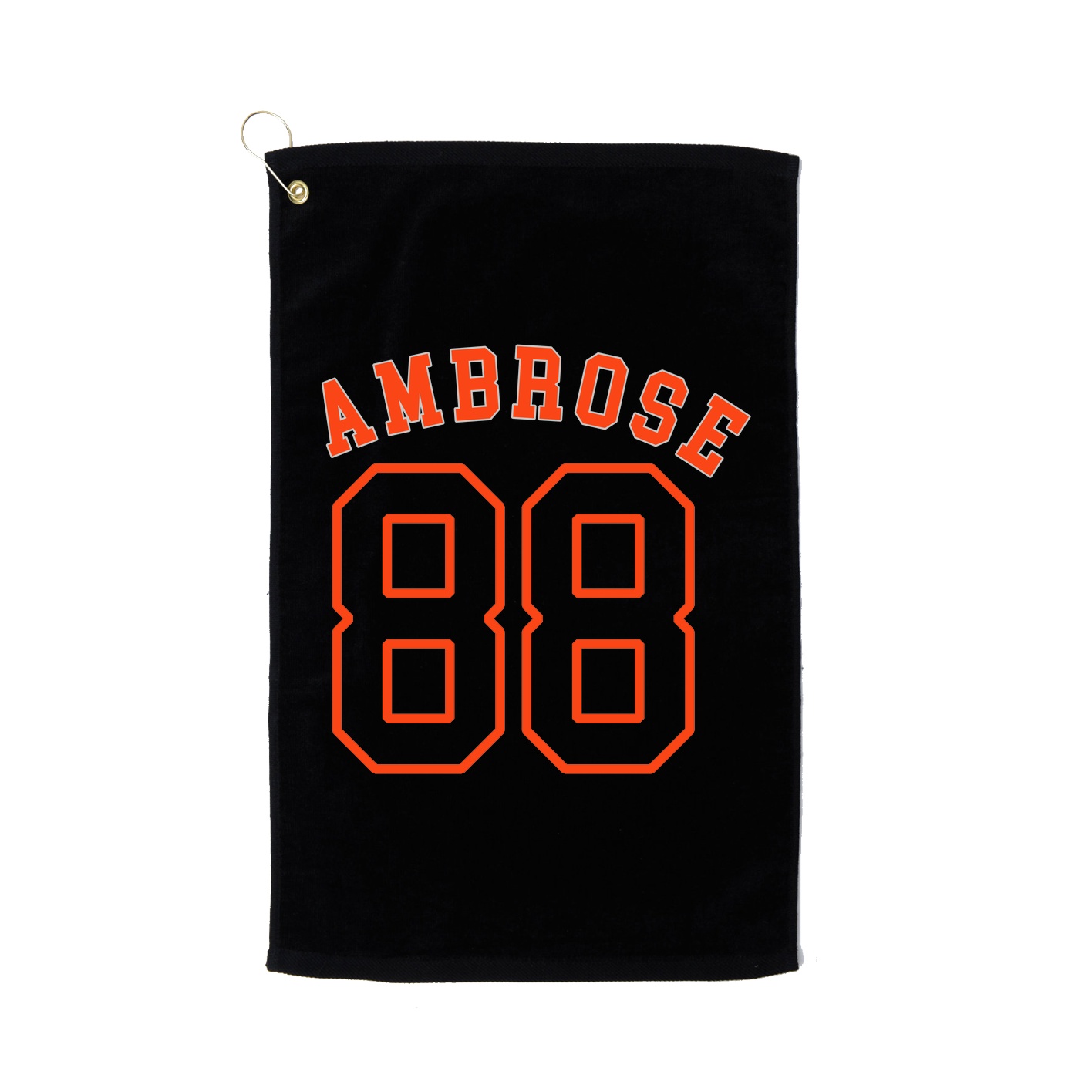 Golf Towel — Shirsey Arch in Black
