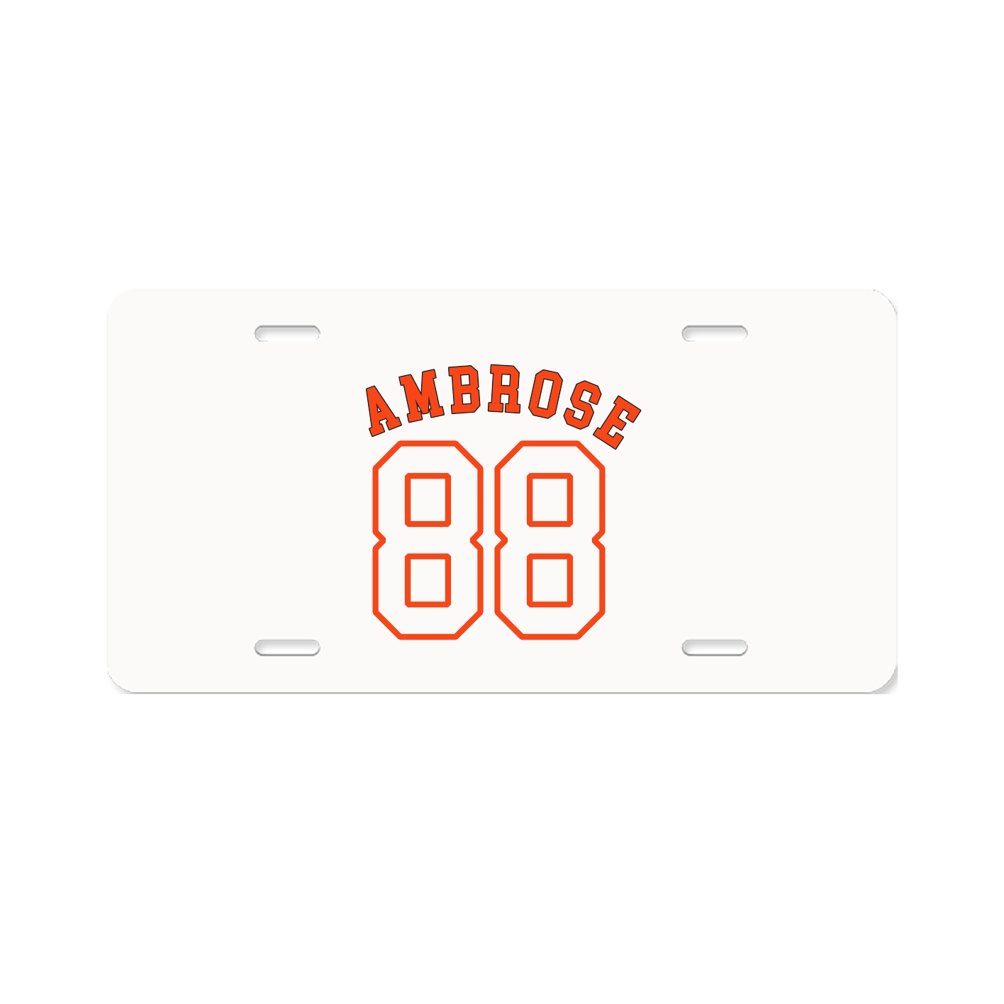 License Plate — Shirsey Arch in Classic