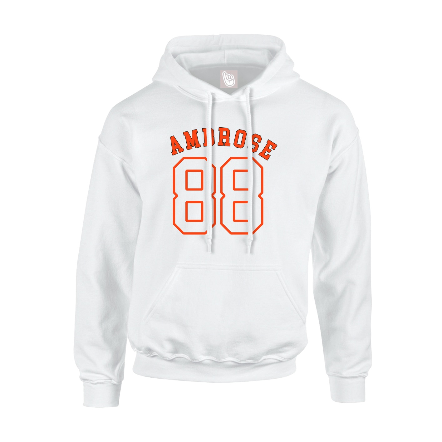 Hoodie — Shirsey Arch in White
