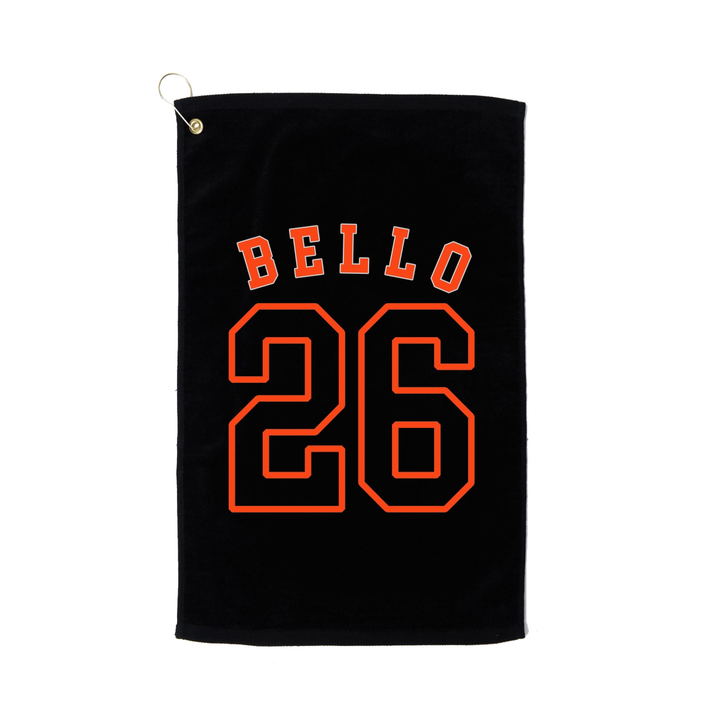 Golf Towel — Shirsey Arch in Black