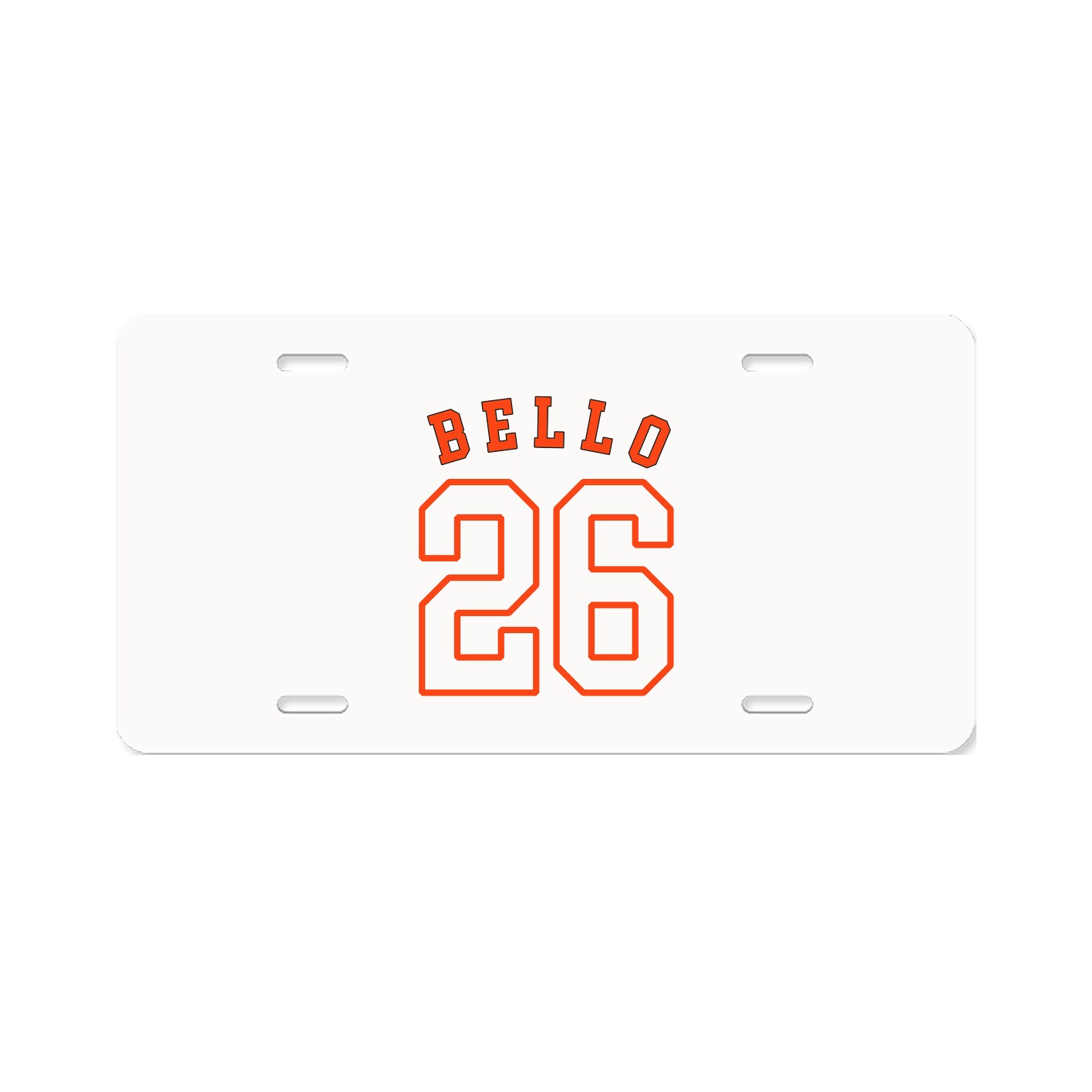 License Plate — Shirsey Arch in Classic