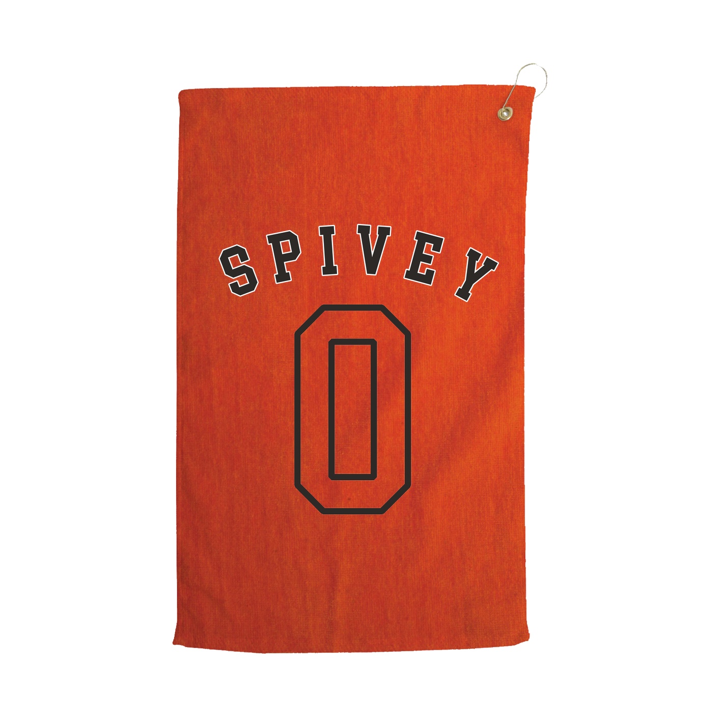 Golf Towel — Shirsey Arch in Orange