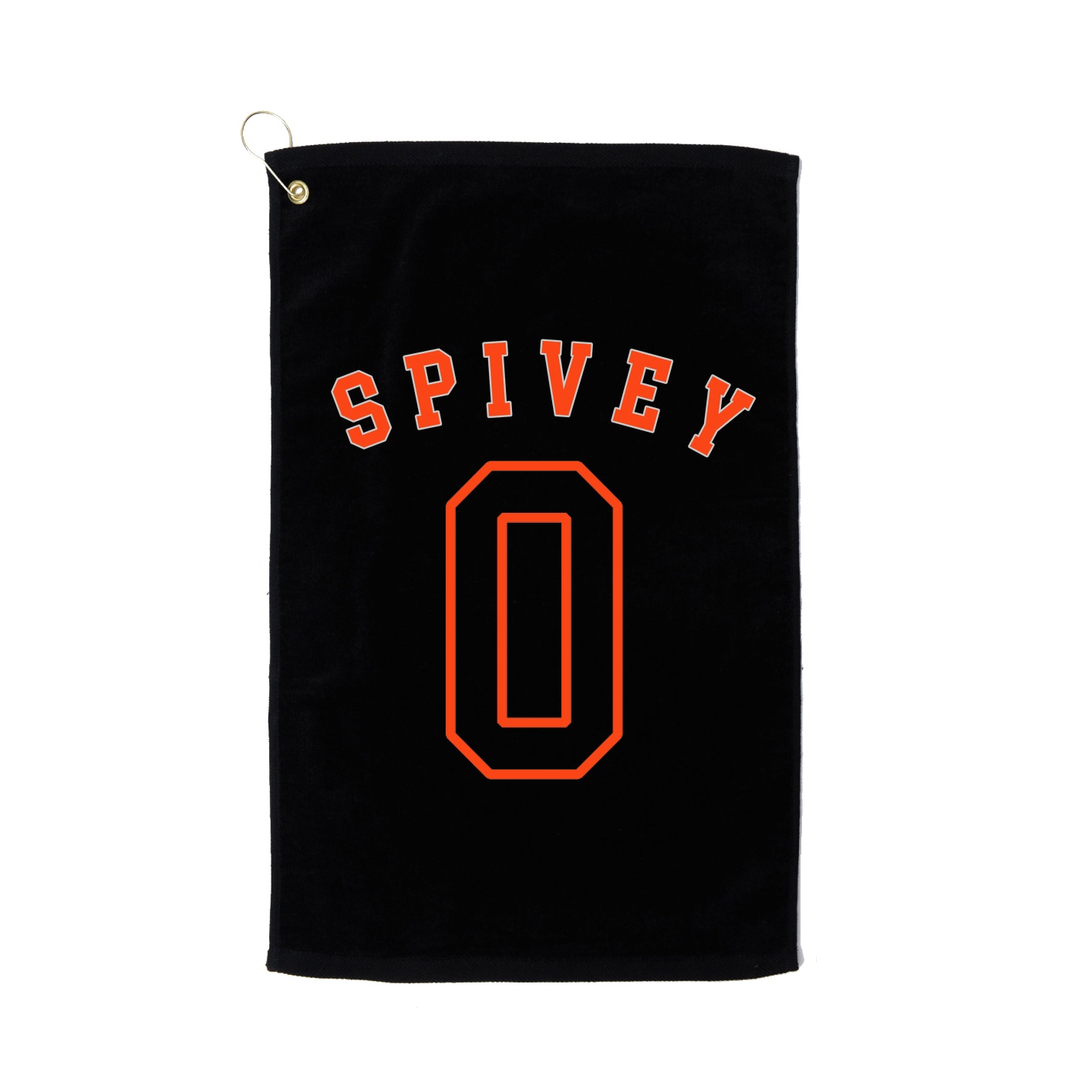 Golf Towel — Shirsey Arch in Black
