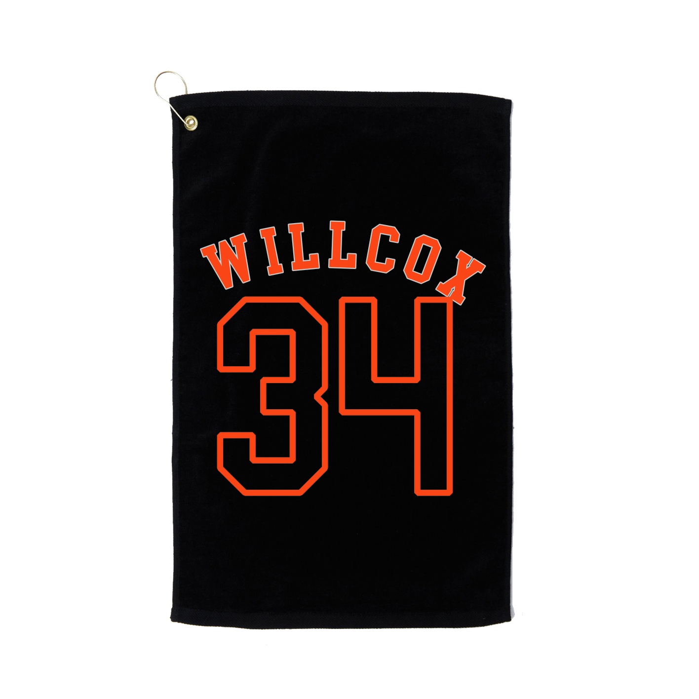 Golf Towel — Shirsey Arch in Black