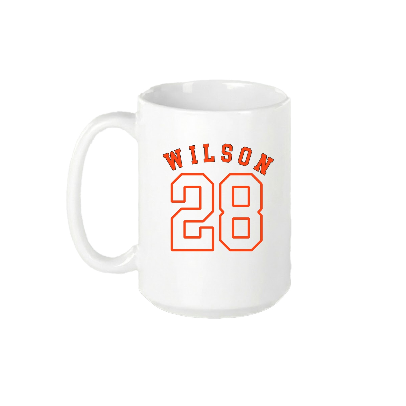 15oz Coffee Mug — Shirsey Arch in White