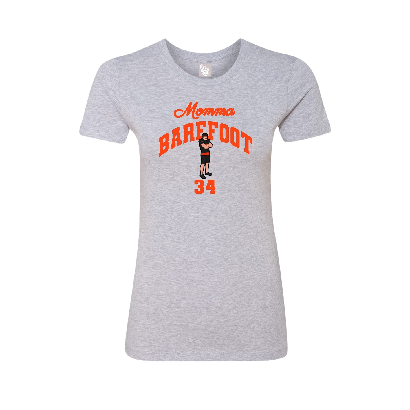 Womens Tee — Mothers Day Arch in Grey