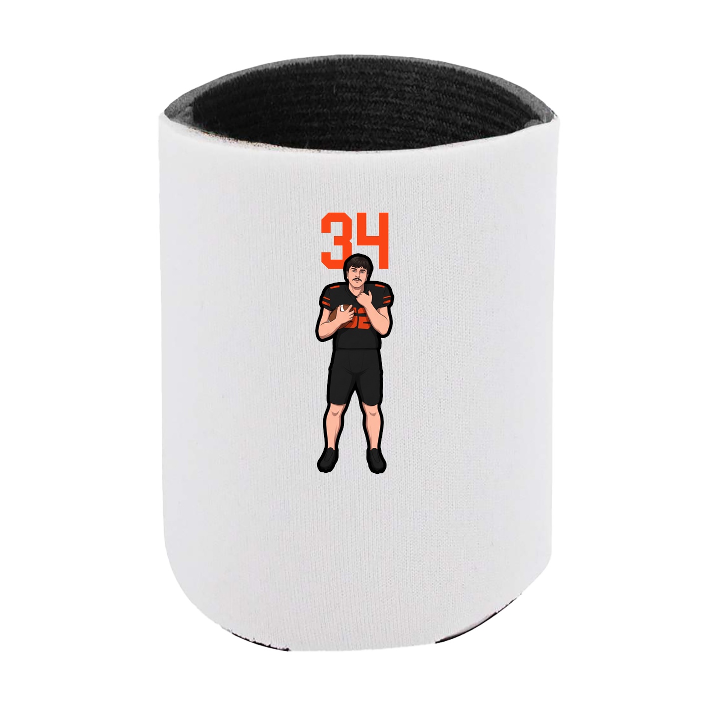Can Holder — Number Top in White