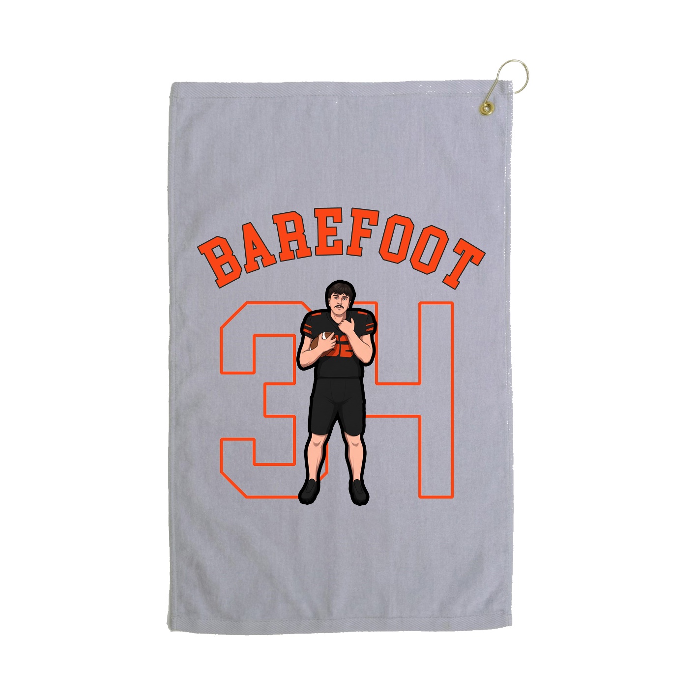 Golf Towel — Shirsey Arch in Grey