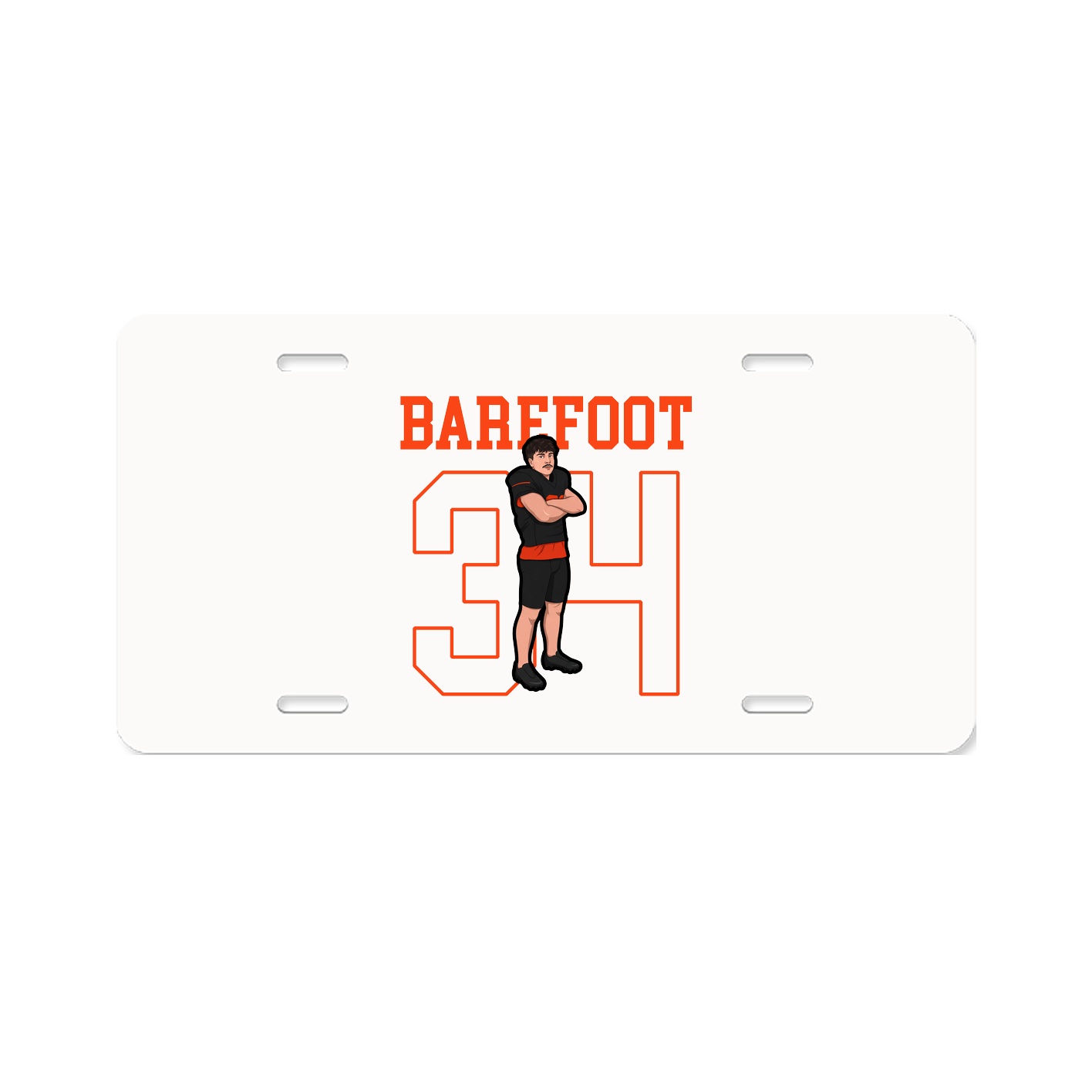 License Plate — Shirsey in Classic