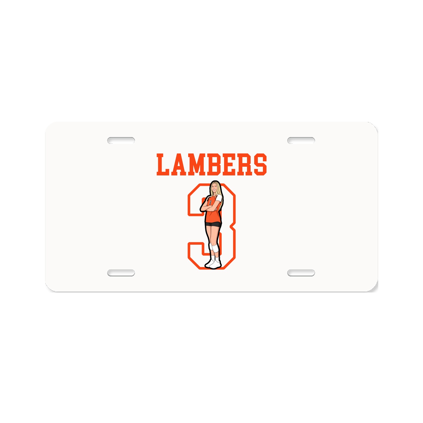 License Plate — Shirsey in Classic