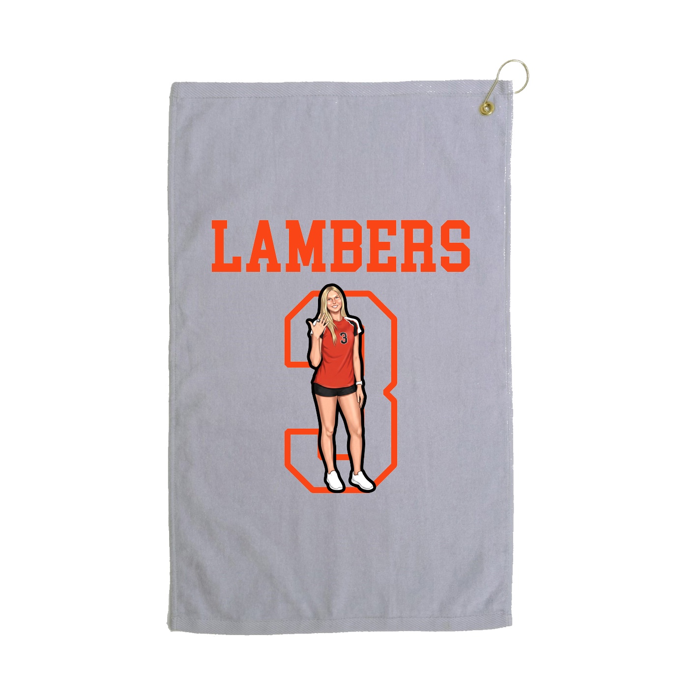 Golf Towel — Shirsey in Grey