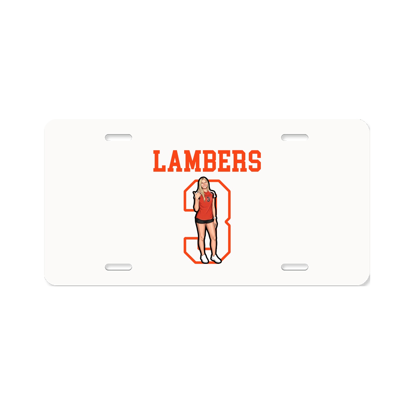 License Plate — Shirsey in Classic
