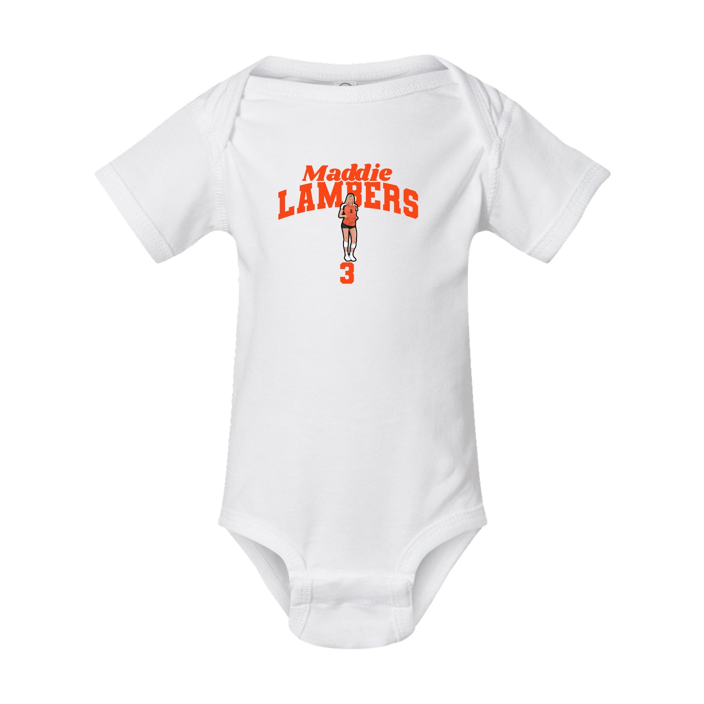 Baby Onesie — Signature Arch in White