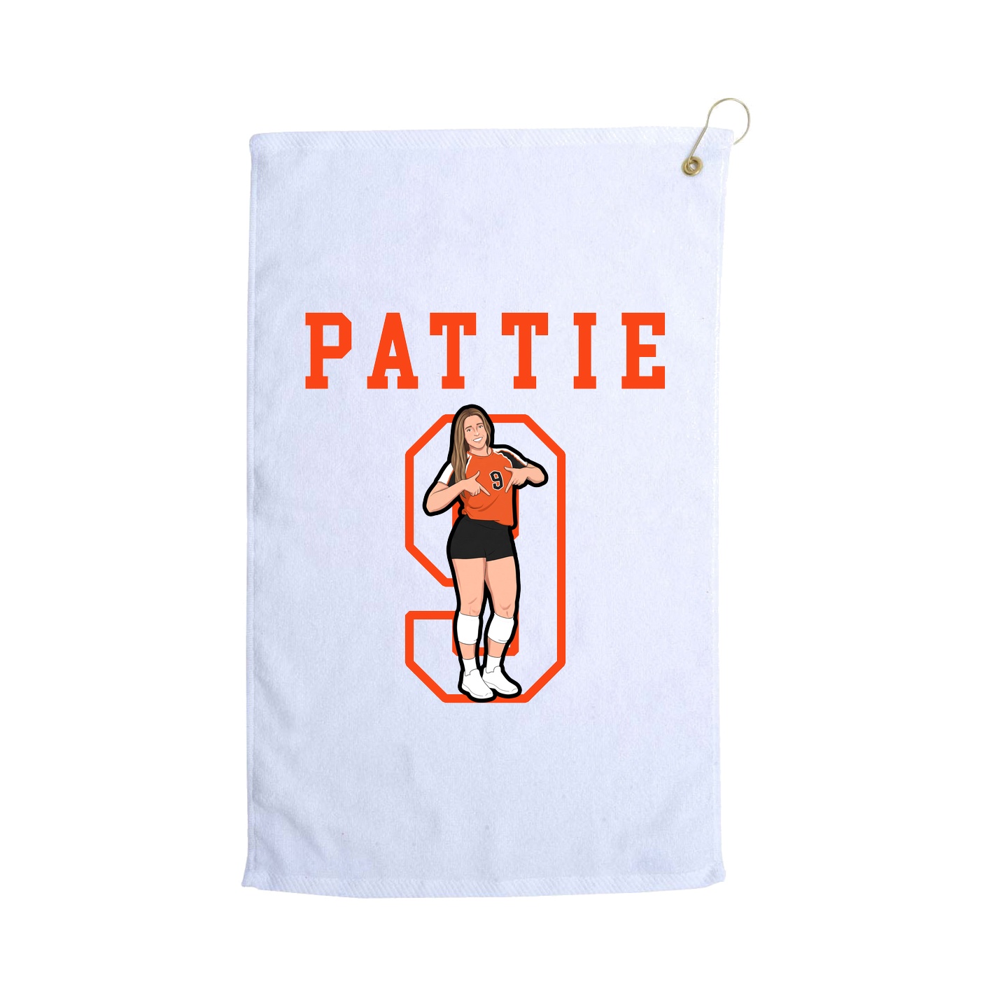 Golf Towel — Shirsey in White