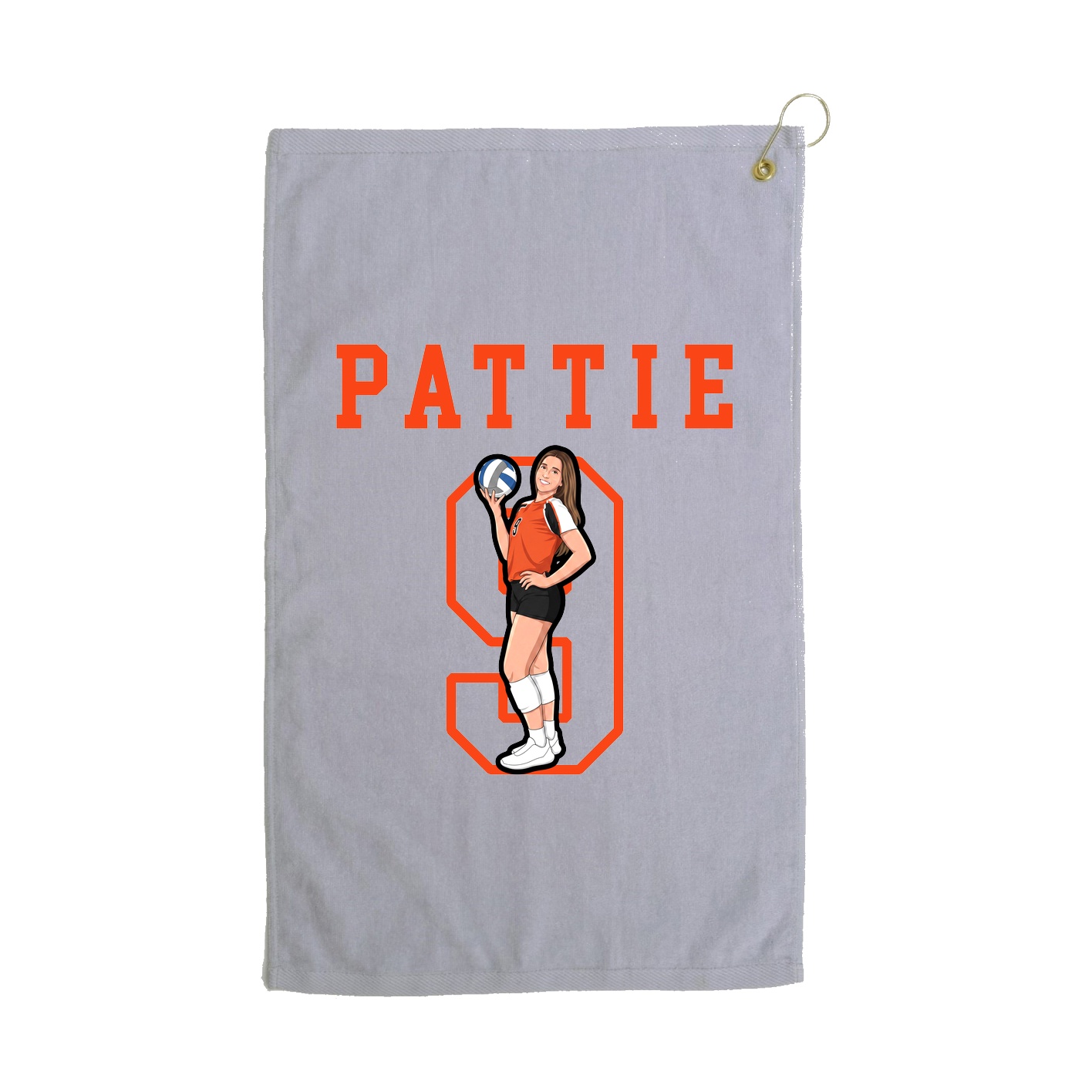 Golf Towel — Shirsey in Grey