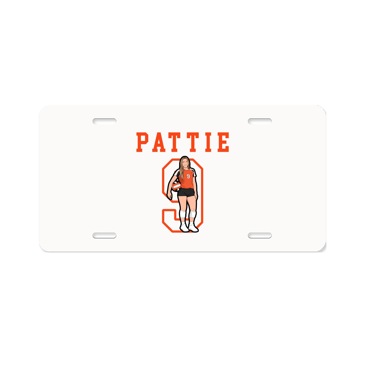 License Plate — Shirsey in Classic