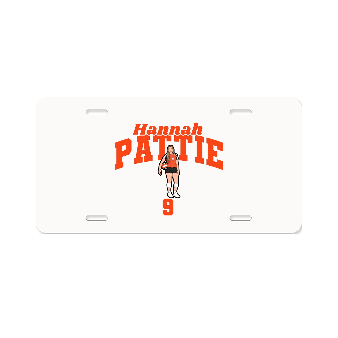 License Plate — Signature Arch in Classic