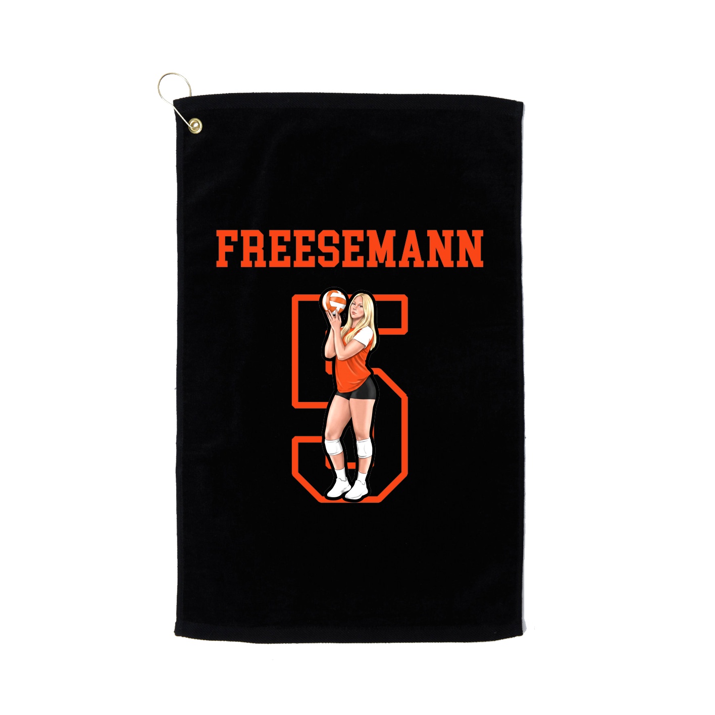 Golf Towel — Shirsey in Black
