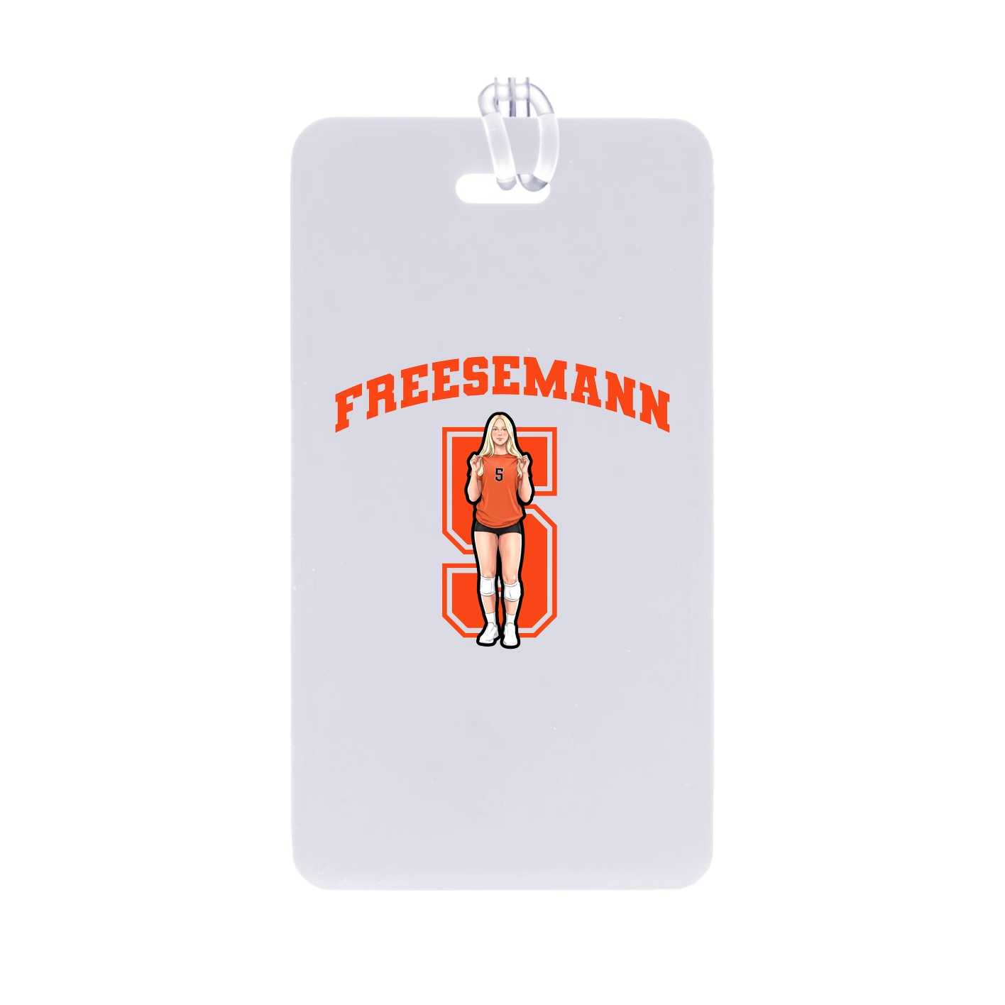 Bag Tag — Number in Classic