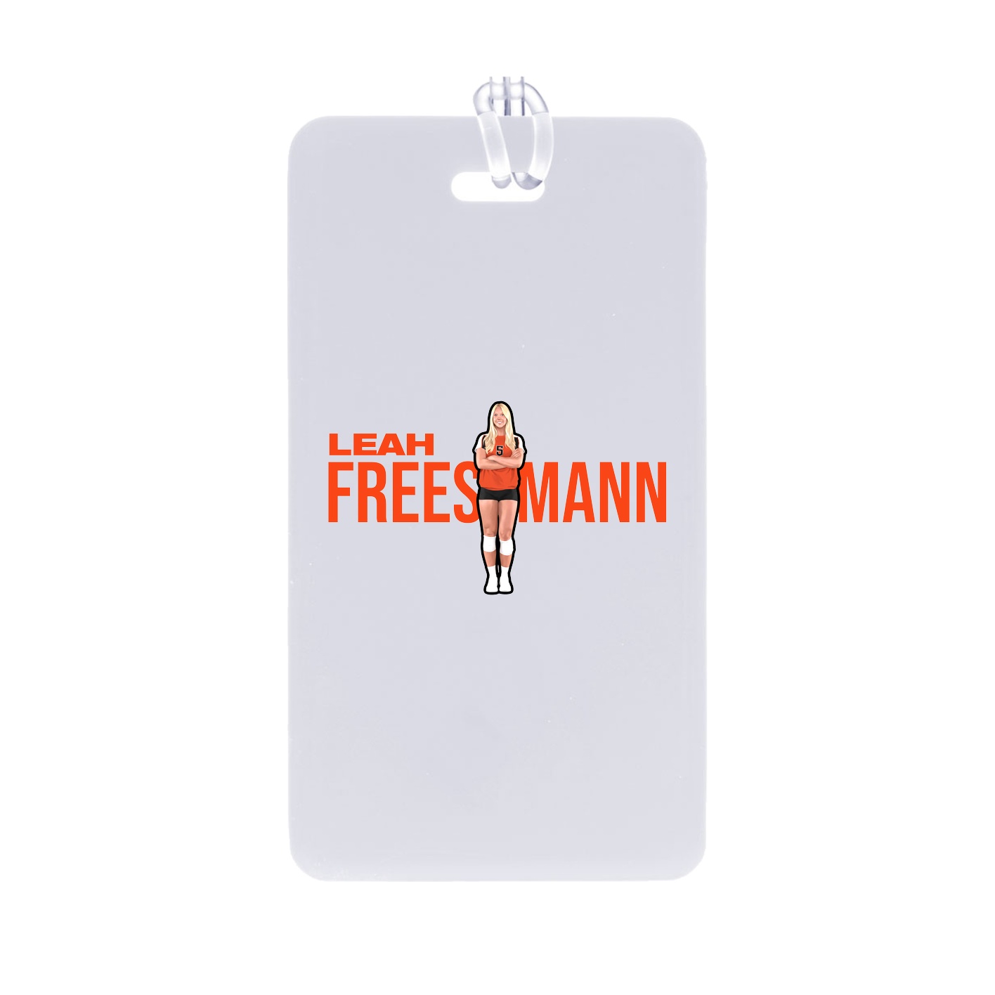 Bag Tag — Player Name in Classic