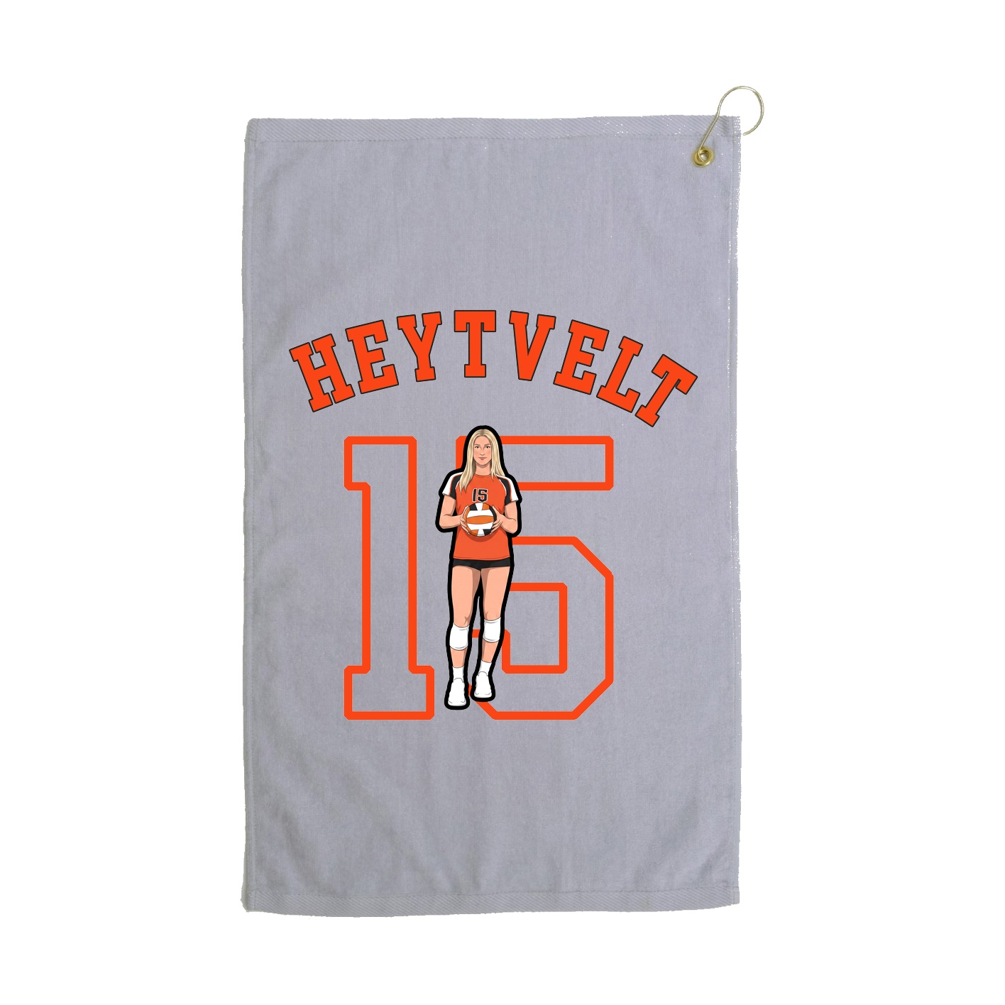Golf Towel — Shirsey Arch in Grey