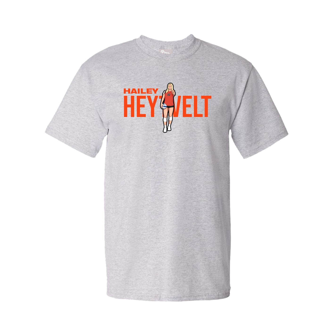Tee — Player Name in Grey