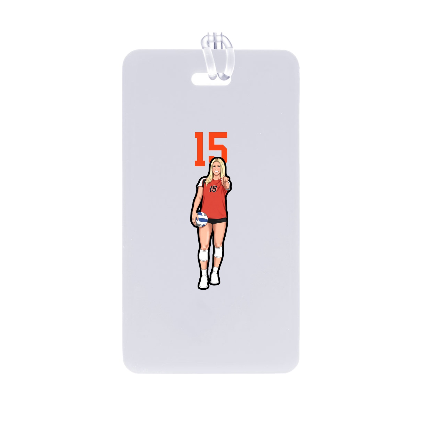Bag Tag — Number Top in Classic