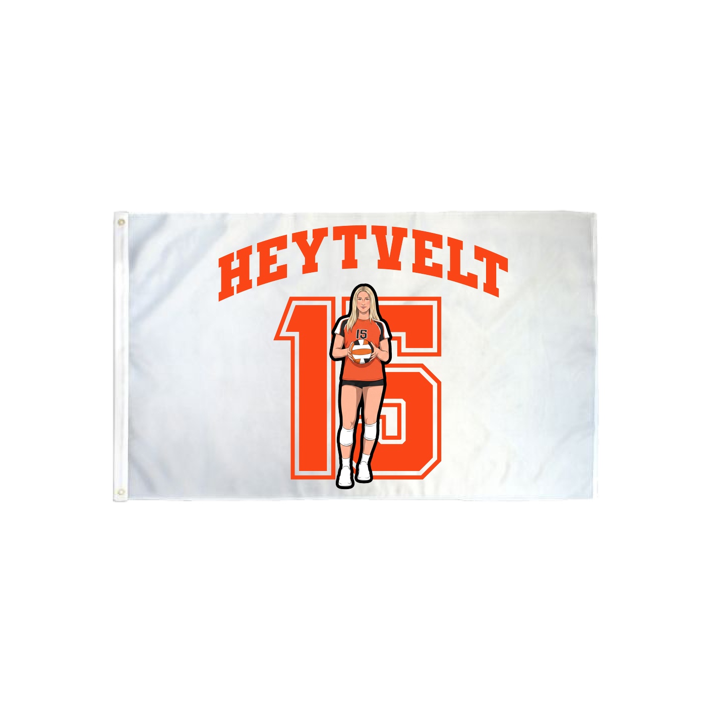 3x5 Flag — Number in Classic