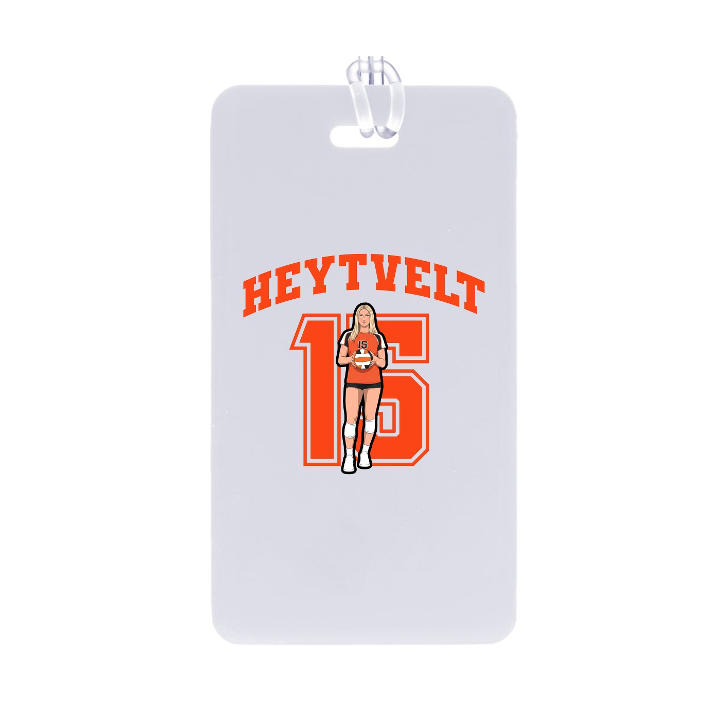 Bag Tag — Number in Classic