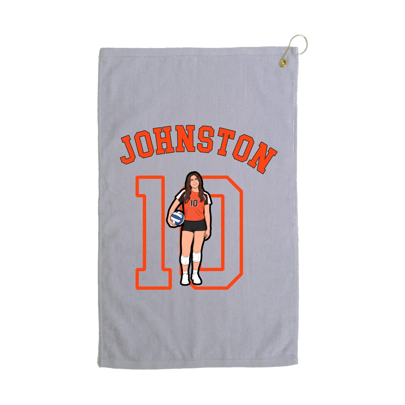 Golf Towel — Shirsey Arch in Grey