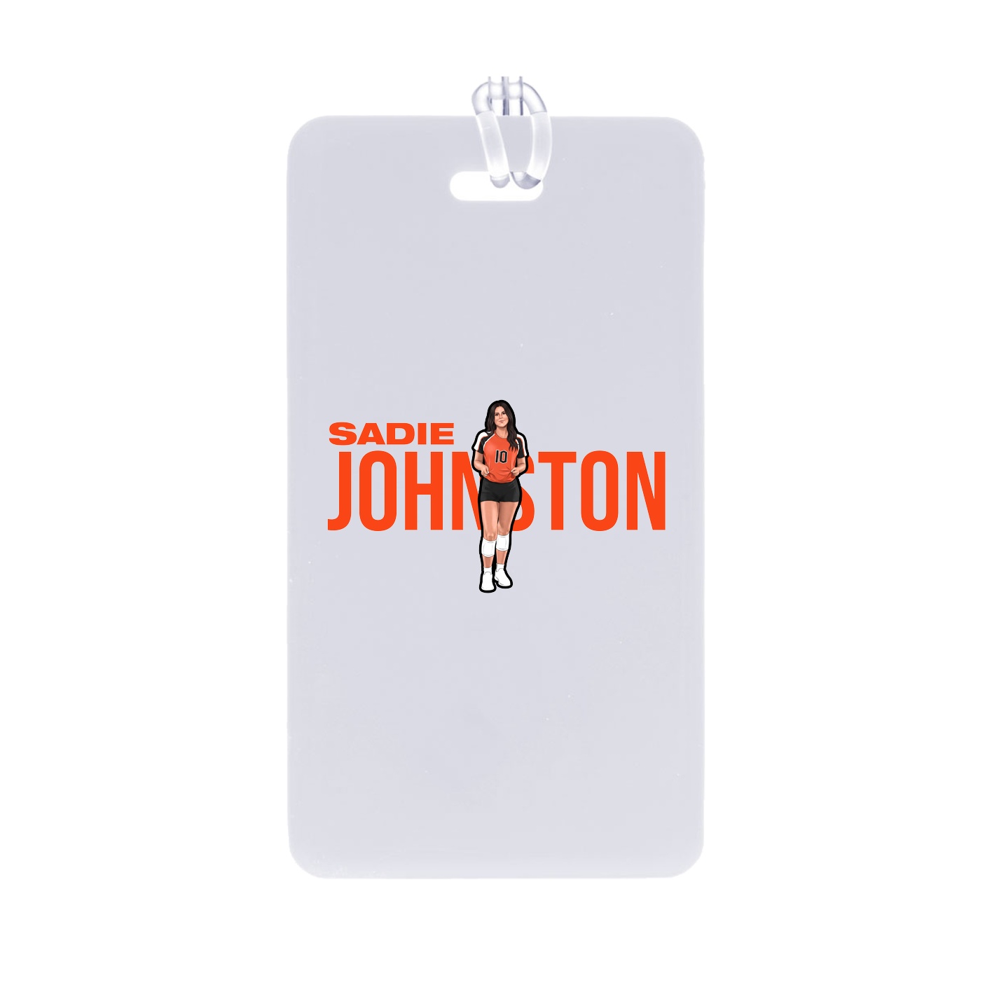 Bag Tag — Player Name in Classic