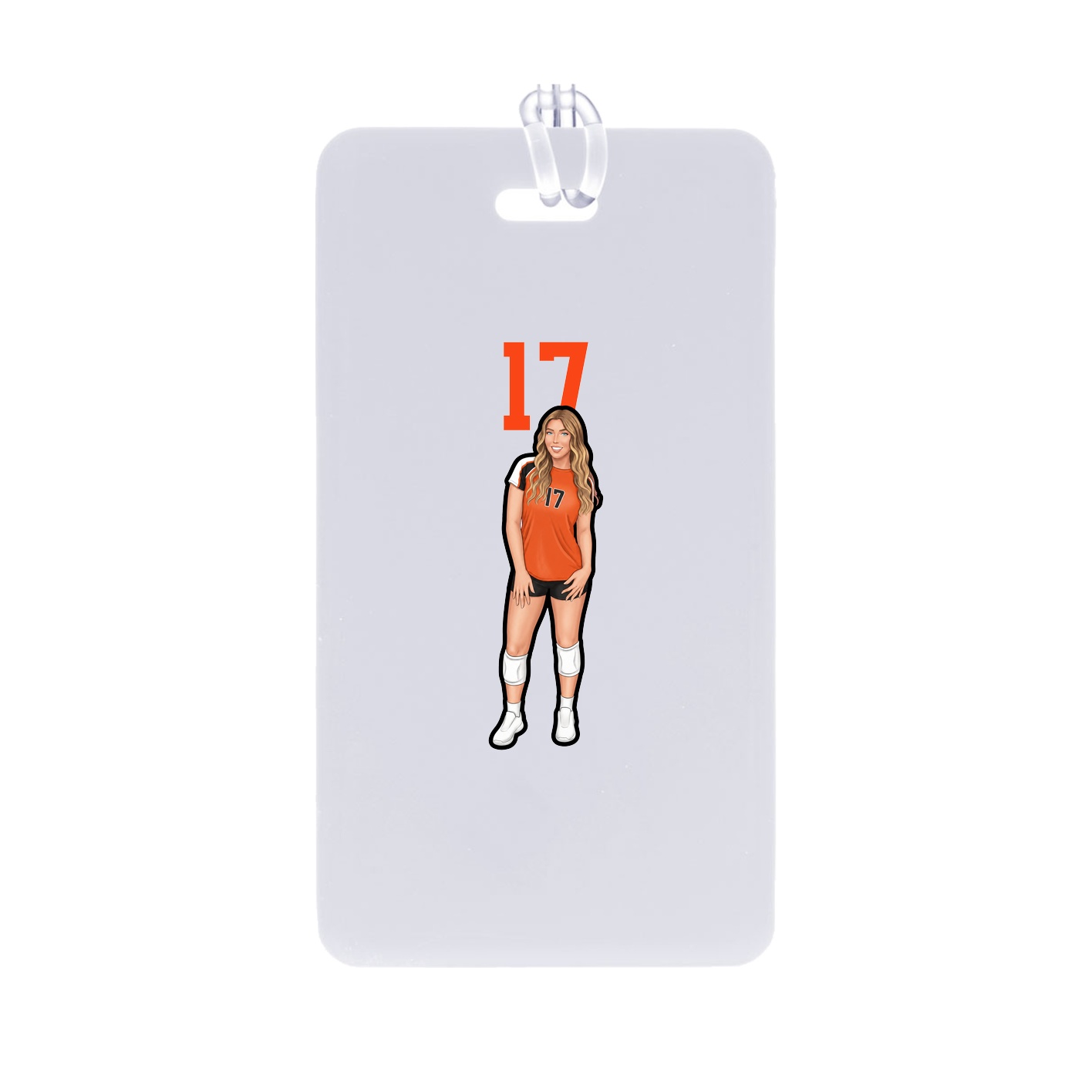 Bag Tag — Number Top in Classic
