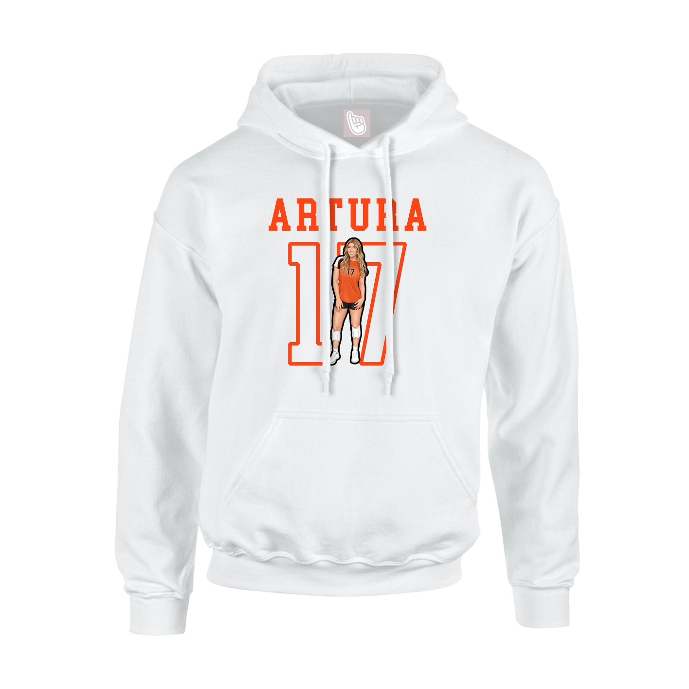 Youth Hoodie — Shirsey in White