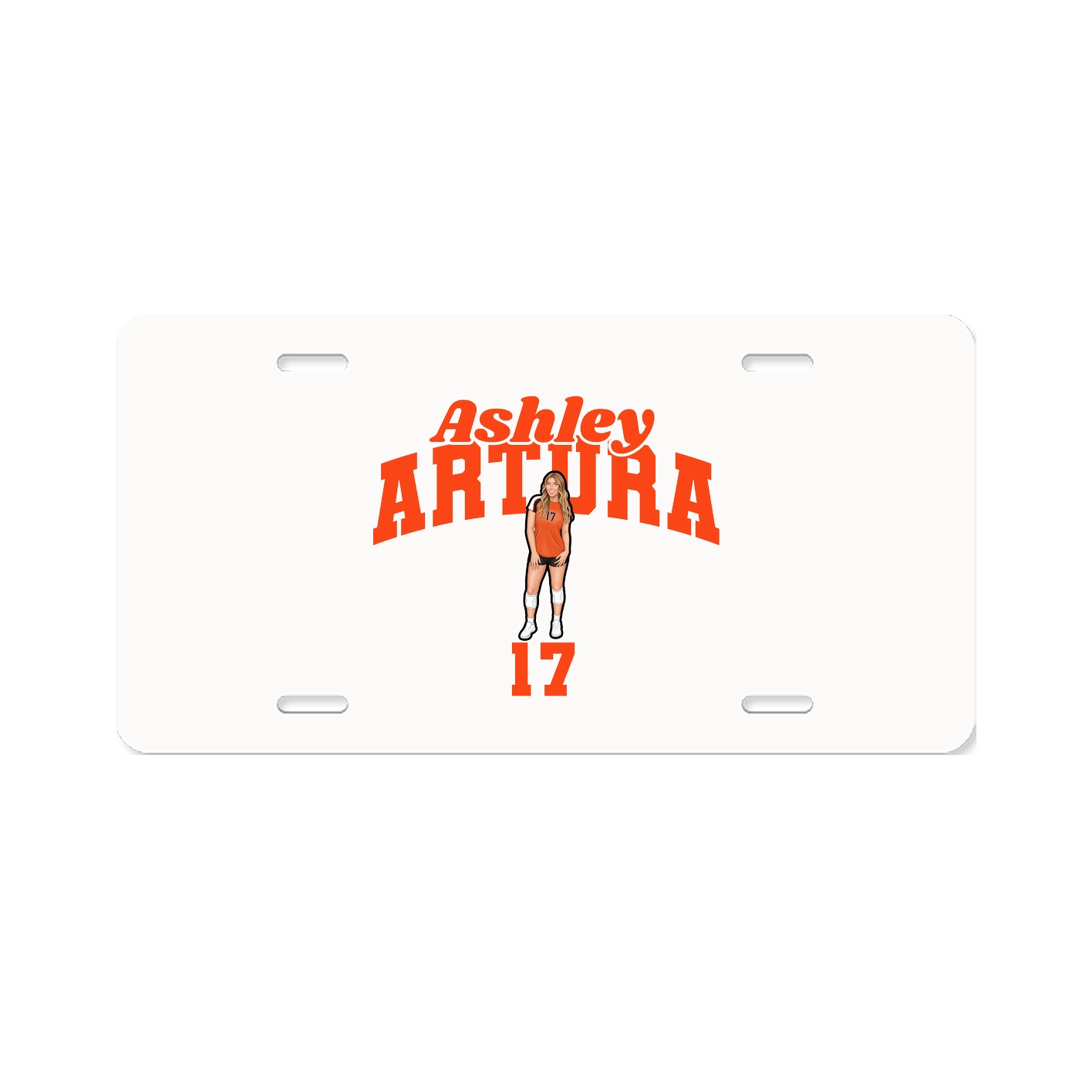 License Plate — Signature Arch in Classic