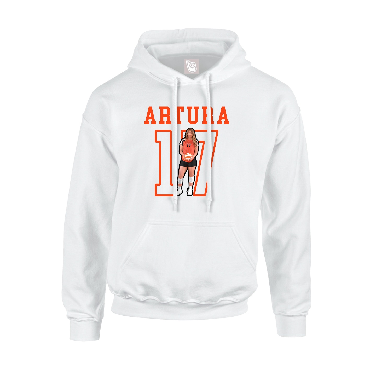 Youth Hoodie — Shirsey in White