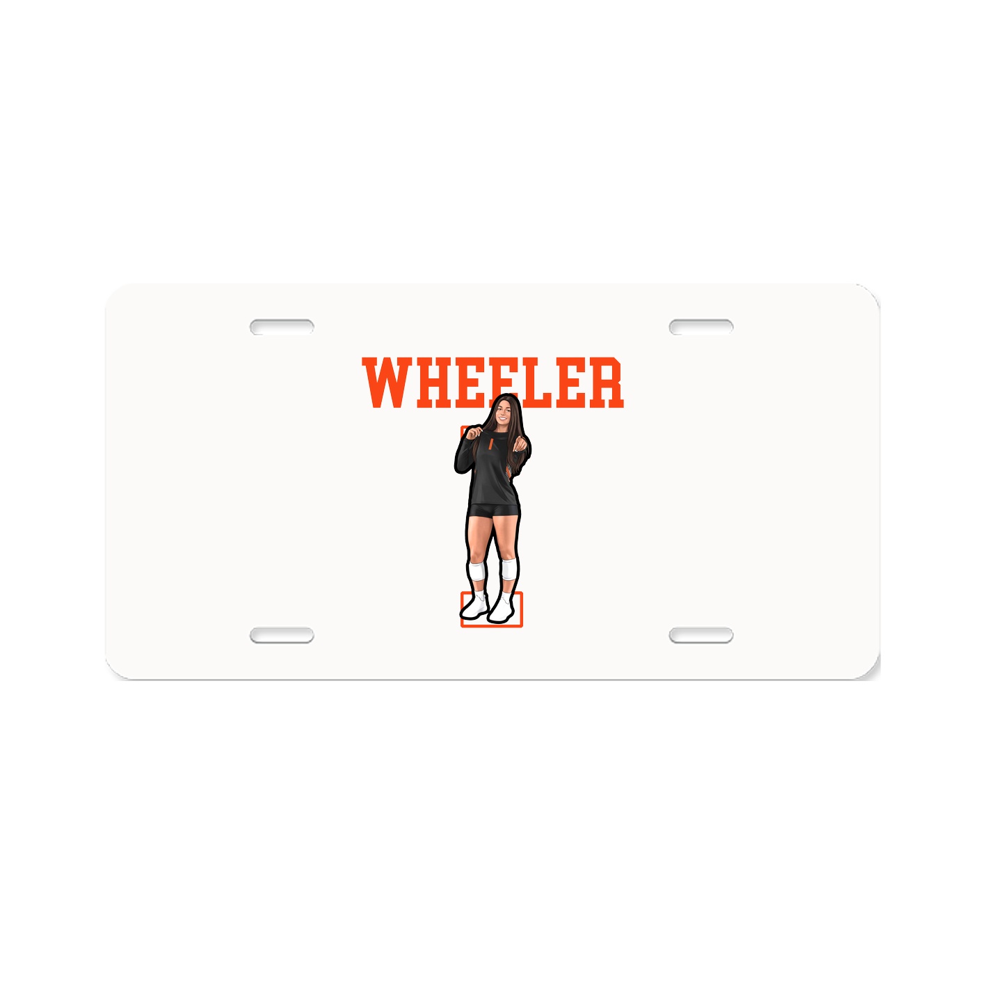 License Plate — Shirsey in Classic