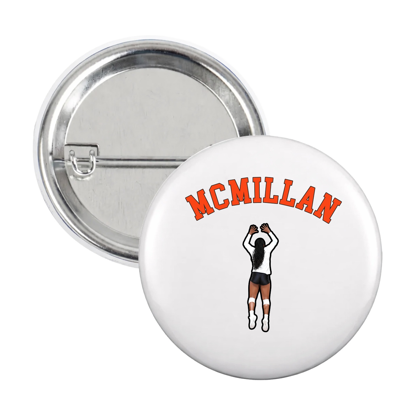 Game Day Button — Shirsey Arch in White