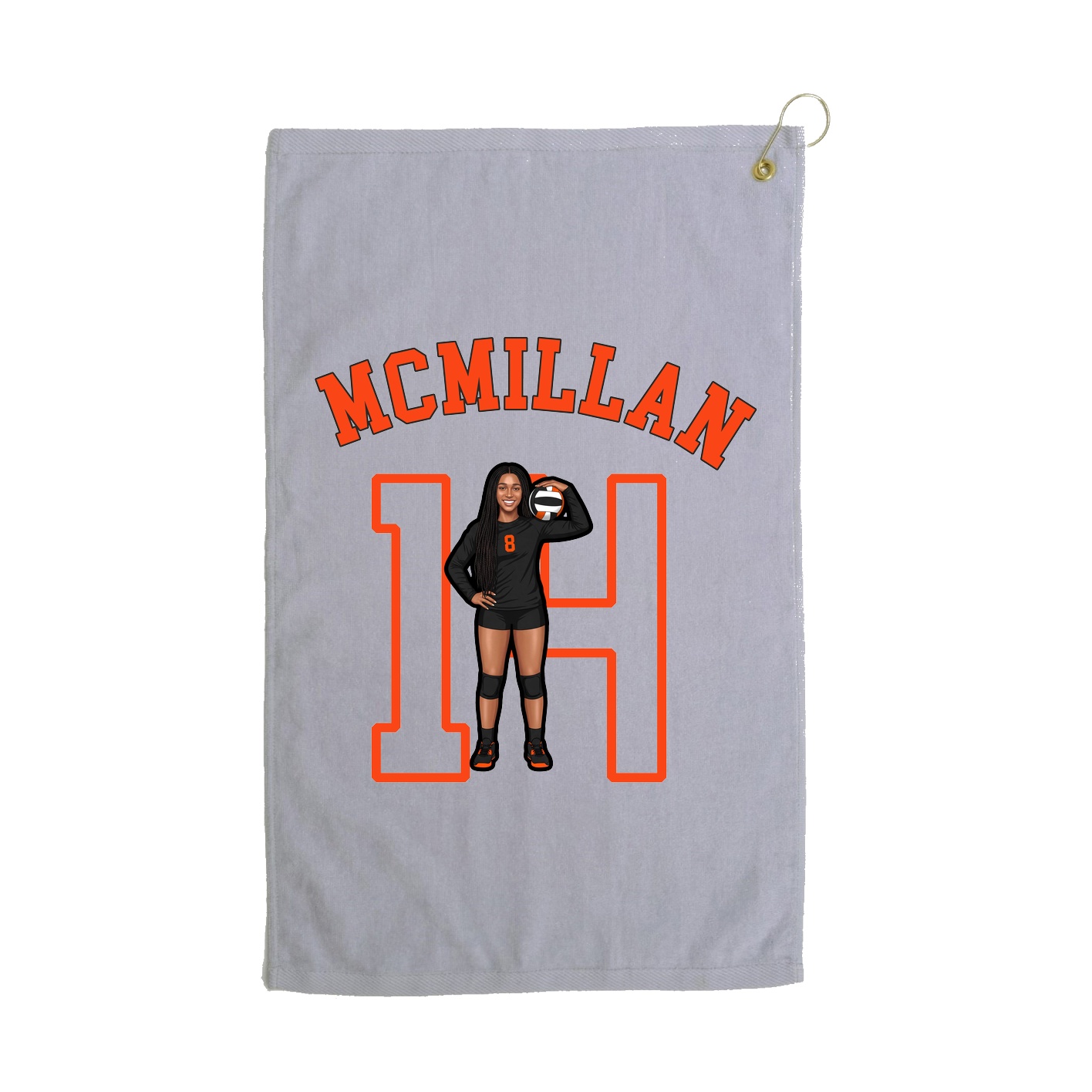 Golf Towel — Shirsey Arch in Grey